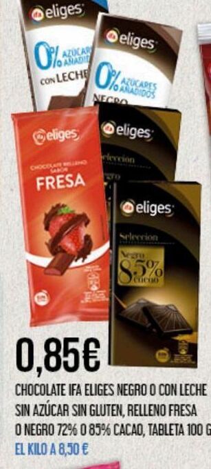 Claudio Chocolate ifa eliges oferta