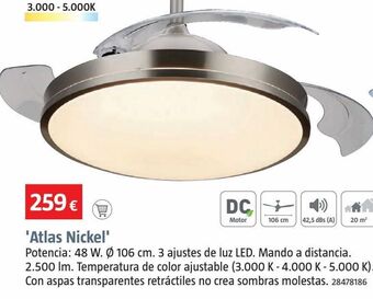 Bauhaus Ventilador de techo oferta