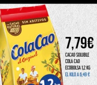 Claudio Cacao soluble cola cao oferta