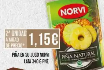 Claudio Piña en almíbar norvi oferta