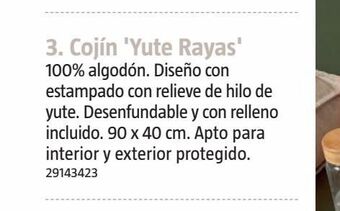 Bauhaus Cojines oferta