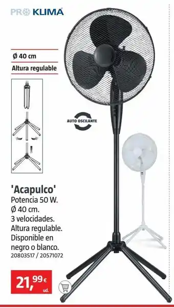 Bauhaus Ventilador de suelo oferta