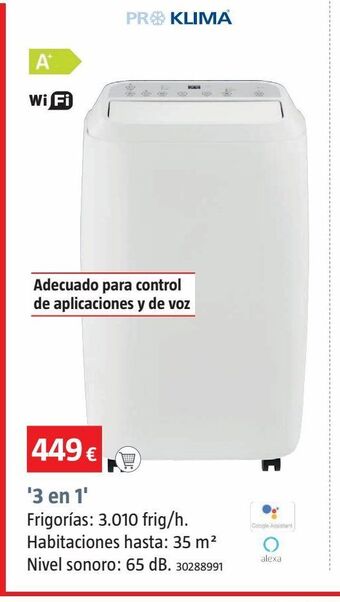 Bauhaus Aire acondicionado portátil oferta