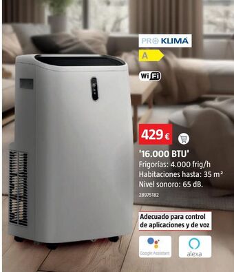 Bauhaus Aire acondicionado oferta