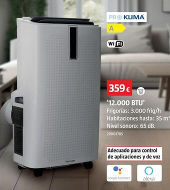 Bauhaus Aire acondicionado portátil oferta