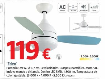 Bauhaus Ventilador de techo oferta