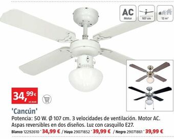 Bauhaus Ventilador de techo oferta