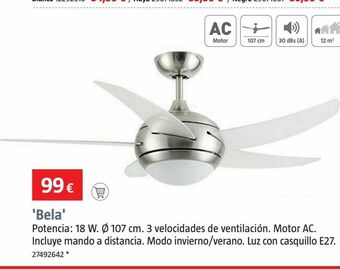 Bauhaus Ventilador de techo oferta