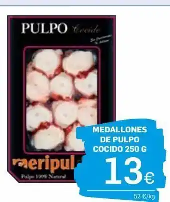 Supermercados Plaza Medallones de pulpo oferta