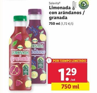 Lidl Limonada solevita oferta
