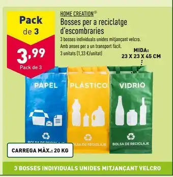 ALDI Bolsas de basura oferta