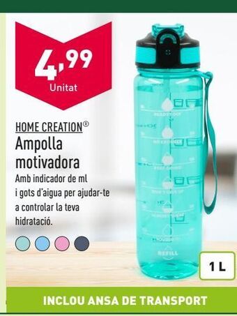 ALDI Botella de agua oferta