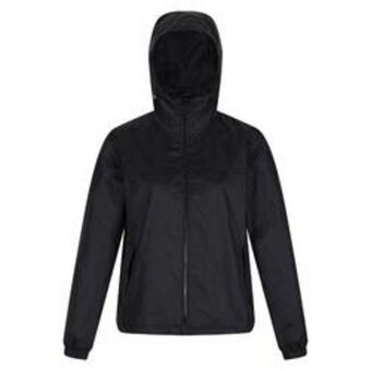 Decathlon Chaqueta impermeable lalita para mujer negro oferta