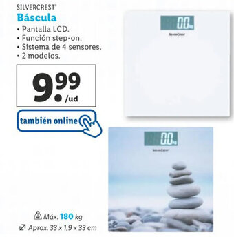Lidl SILVERCREST Báscula oferta