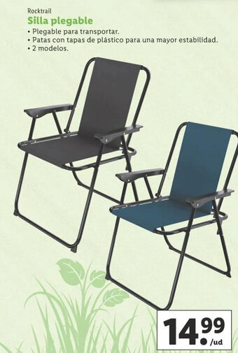 Lidl Rocktrail Silla plegable oferta
