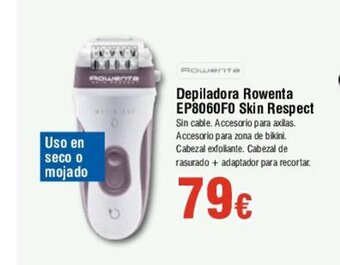FROIZ Depiladora Rowenta EP8060F0 Skin Respect oferta