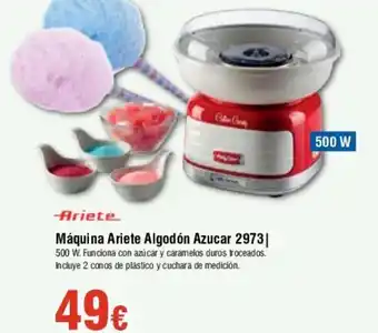 FROIZ Máquina Ariete Algodón Azucar 2973| oferta