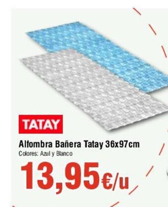 FROIZ Alfombra Bañera Tatay 36x97cm oferta