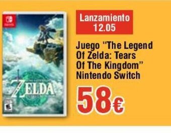 FROIZ Juego "The Legend Of Zelda: Tears Of The Kingdom" Nintendo Switch oferta