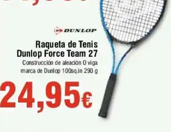 FROIZ Raqueta de Tenis Dunlop Force Team 27 oferta