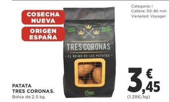 Supercor PATATA TRES CORONAS oferta