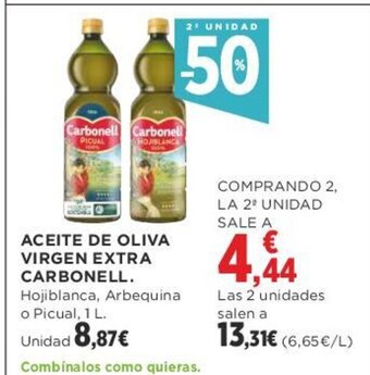 Supercor ACEITE DE OLIVA VIRGEN EXTRA CARBONELL oferta