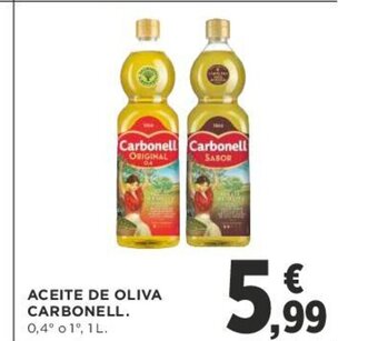 Supercor ACEITE DE OLIVA CARBONELL oferta