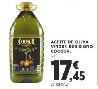 Supercor ACEITE DE OLIVA VIRGEN SERIE ORO COOSUR. 3 L. oferta