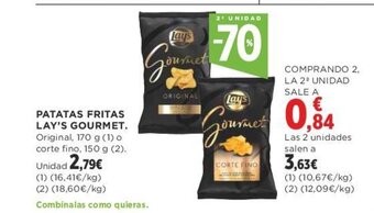 Supercor PATATAS FRITAS LAY'S GOURMET oferta