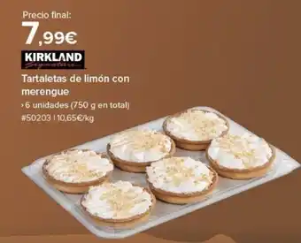 Costco Tartaletas de limón con merengue oferta