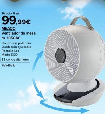 Costco MEACO Ventilador de mesa m. 1056AC oferta