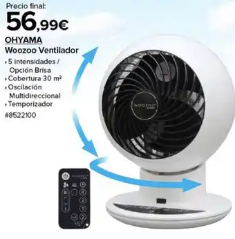 OHYAMA Woozoo Ventilador
