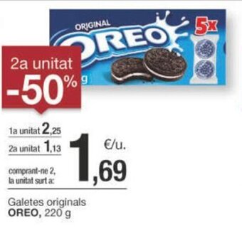 BonpreuEsclat Galetes originals OREO, 220 g oferta