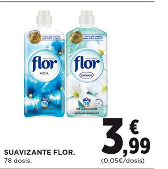 Hipercor SUAVIZANTE FLOR. 78 dosis. oferta