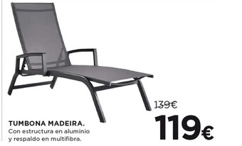 Hipercor TUMBONA MADEIRA. oferta
