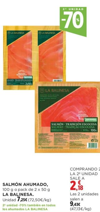 Supercor SALMÓN AHUMADO oferta