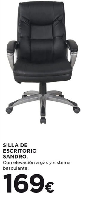 Hipercor SILLA DE ESCRITORIO SANDRO oferta