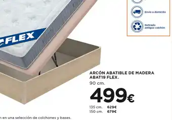Hipercor ARCÓN ABATIBLE DE MADERA ABAT19 FLEX. 90 cm. oferta