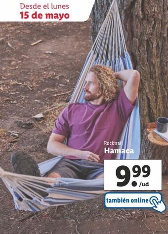 Lidl Hamaca rocktrail oferta