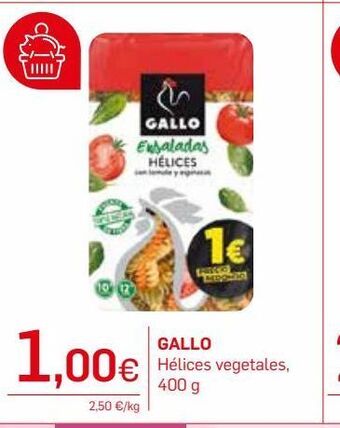 Supermercados Plaza Hélices gallo oferta