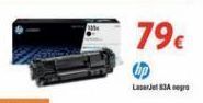 79€ laserjet 83a negro