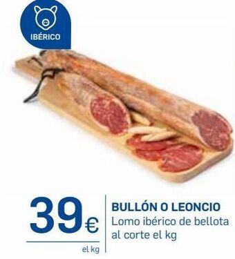 Supermercados Plaza Lomo ibérico de bellota oferta