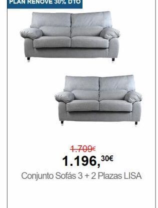 Centro Hogar Sanchez Sofás oferta