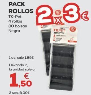 Kiwoko Bolsas para perros oferta