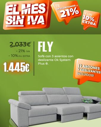 OKSofas Sofá relax oferta