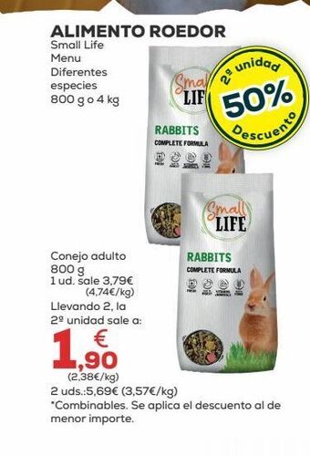 Kiwoko Comida para conejos oferta