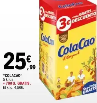 E.Leclerc "COLACAO" 5 kilos oferta