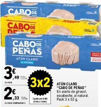 E.Leclerc ATUN CLARO "CABO DE PEÑAS" oferta