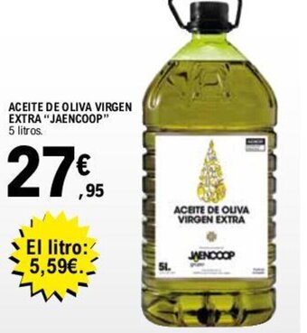E.Leclerc ACEITE DE OLIVA VIRGEN EXTRA "JAENCOOP" oferta