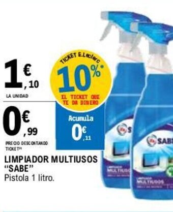 E.Leclerc LIMPIADOR MULTIUSOS "SABE" oferta